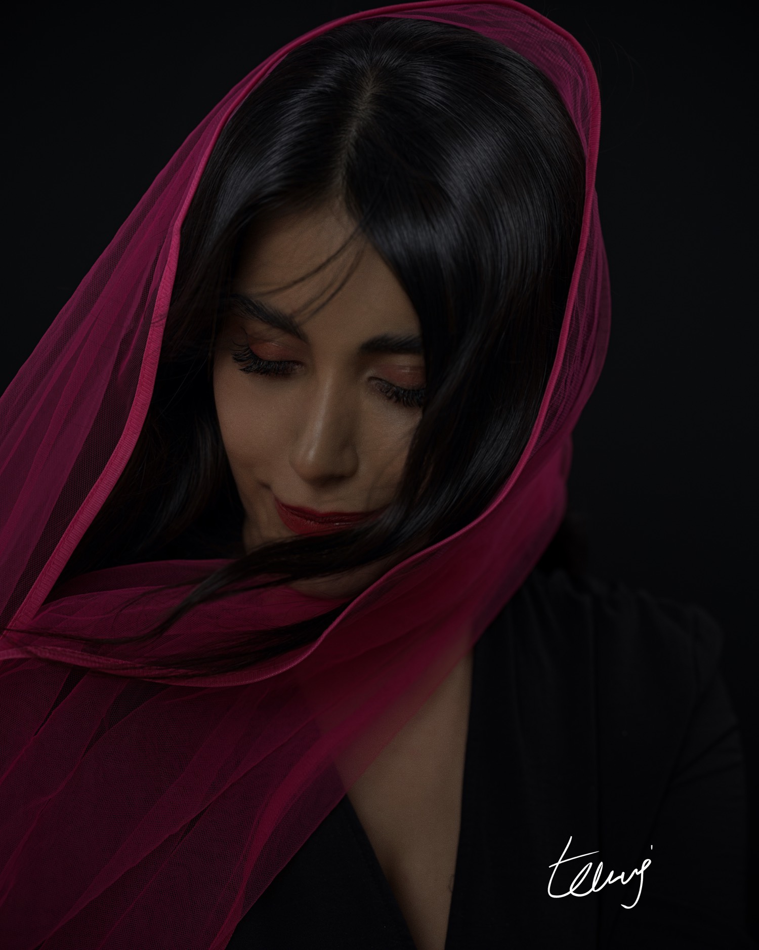 Fuchsia — Editorial portrait, 2026